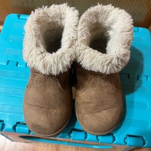 Cozy Brown Faux Fur Boots